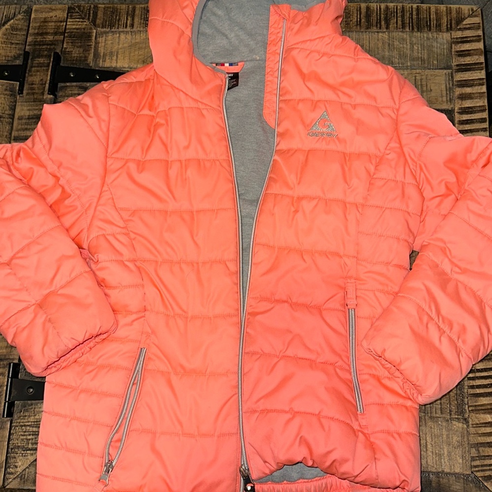 Pink coat!